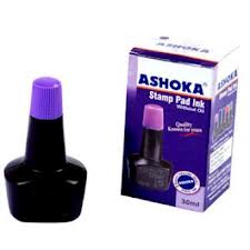 Stamp Pad Ink 25ml Blue Camlin